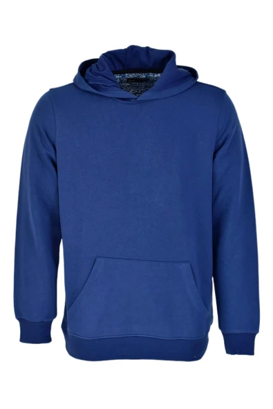 Erkek Kapüşonlu Basic Sweatshirt R2248 BGL-ST03192 ürün görseli 1