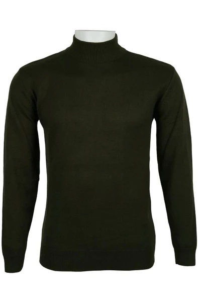 Erkek Triko Kazak Yarım Balıkçı Reguler Fit RAR01128 ürün görseli 1