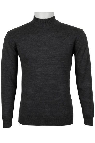 Erkek Triko Kazak Yarım Balıkçı Reguler Fit RAR01130 ürün görseli 1