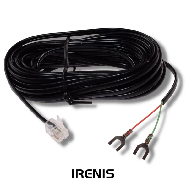IRENIS ADSL VDSL Bir Ucu Jaklı Diğer Ucu Açık Pabuçlu Modem Kablosu( Telefon RJ11 Hat Bağlantı Kablosu) ürün görseli 1