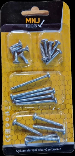 MULTİPACK MATKAP UÇLU VİDA SETİ (AKILLI VİDA) ürün görseli 1