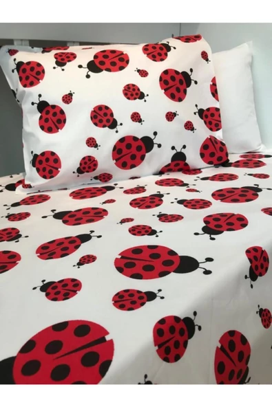 Uğur Böceği Bebek Nevresim Takımı ürün görseli 1