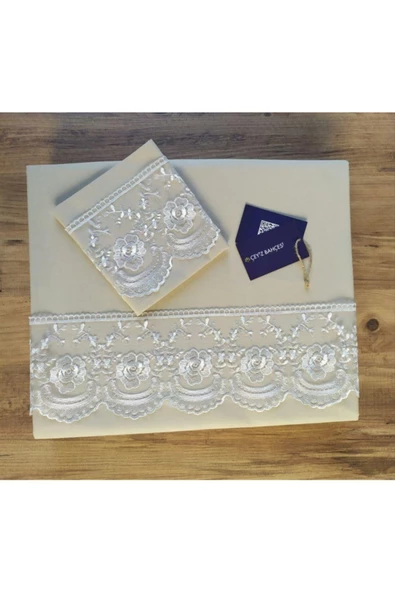Krem Firuze Cappuccino Çift Kişilik Nevresim Takımı ürün görseli 1