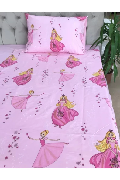 Pink Princess Tek Kişilik Nevresim Takımı ürün görseli 1