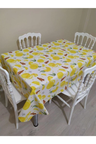Duck Lemon Masa Örtüsü 140 x 170 ürün görseli 1