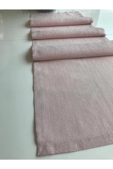 Pudra Linen Keten Runner 40&100 - Resim 2