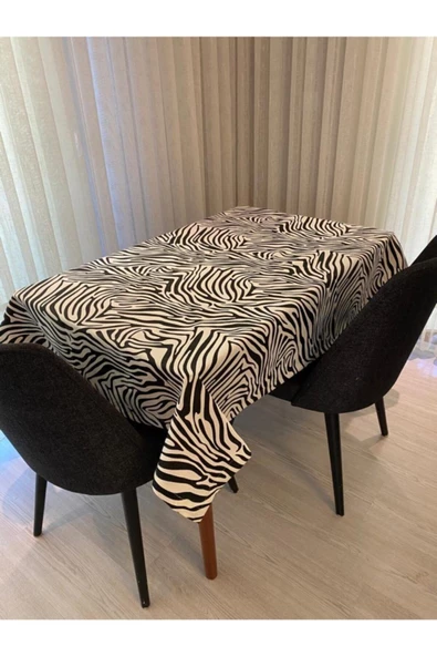 Duck Zebra Mutfak Masa Örtüsü ürün görseli 1