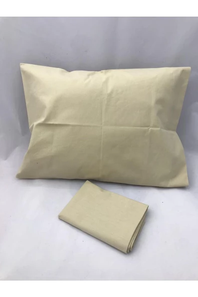 Düz Cappuçino Bebek Yastık Kılıfı 35&45 ürün görseli 1