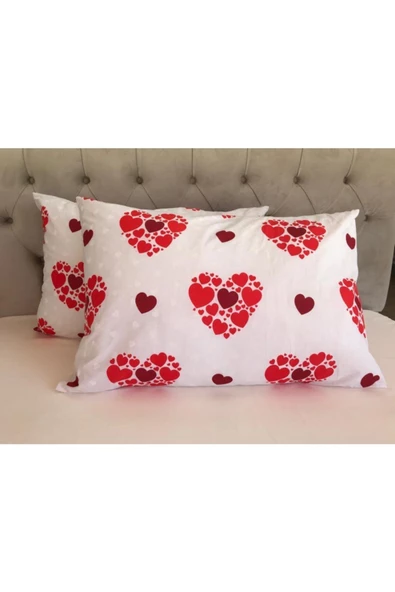 Heart Yastık Kılıfı 50&70 - Resim 2