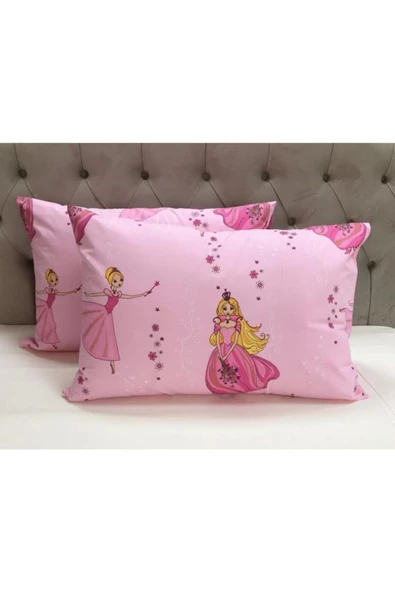 Pink Princess 2'li Yastık Kılıfı 50&70 ürün görseli 1