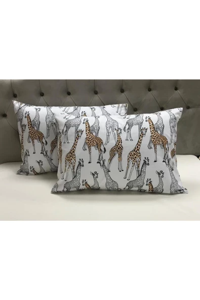 Giraffe 2’li Yastık Kılıfı 50&70 ürün görseli 1