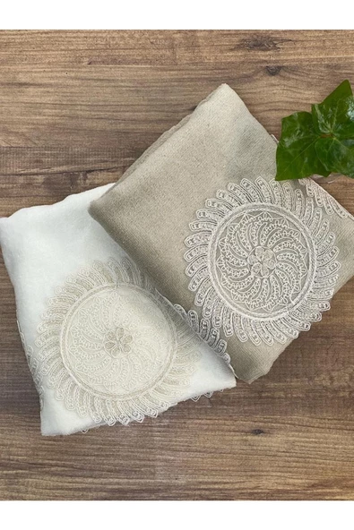 Ahsen Kadife El Ve Yüz Havlusu 50/90cm ürün görseli 1