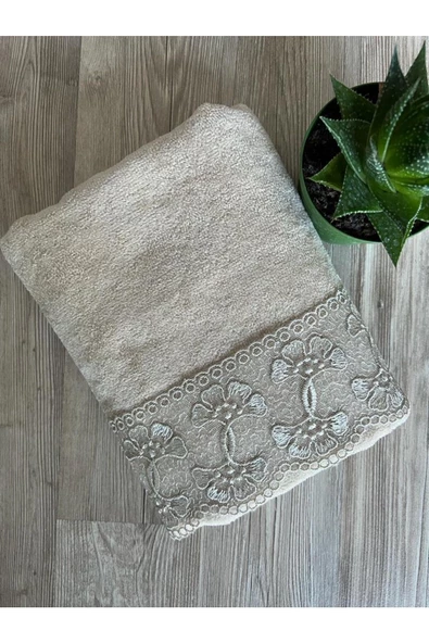 Kure Kadife El Ve Yüz Havlusu 50/90cm ürün görseli 1