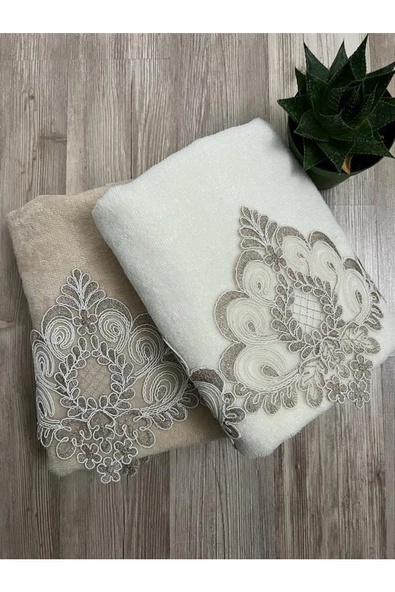 Lalezar Kadife El Ve Yüz Havlusu 50/90cm ürün görseli 1