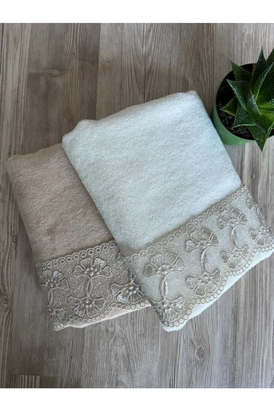 Kure Kadife El Ve Yüz Havlusu 50/90cm ürün görseli 1