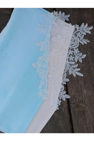 Aplik 2’li Kadife Havlu Takımı 50&90 ürün görseli 1