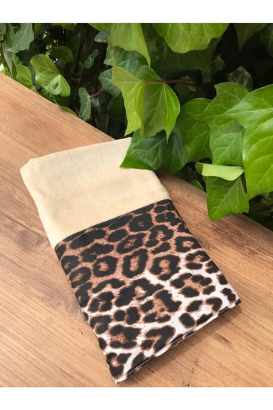 Cappicuno Kadife Leopar El Havlusu ürün görseli 1