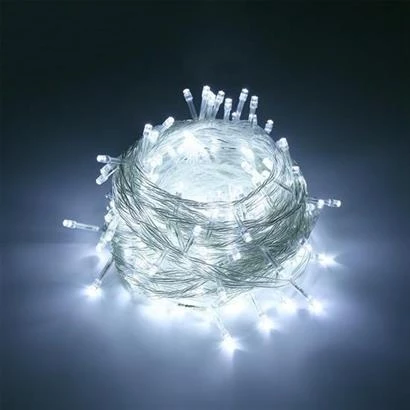 Dekor Lambası Beyaz 8 Fonksiyonlu 100 Ledli Spot Beyaz Işık 10 Metre 8 Fonksiyonlu Şık Led Lamba ürün görseli 1