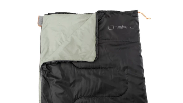 Easy Camp Chakra Black Ultralight Uyku Tulumu 830 gr - Resim 4