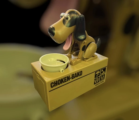 Para Yutan Köpek Kumbarası - Resim 2
