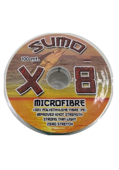 Effe Sumo x8 Örgü 100 mt İp Misina - Resim 2