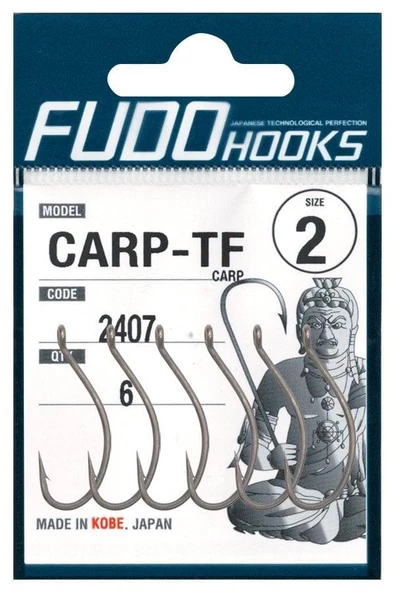 Fudo 2401 Carp Black Nikel Sazan İğnesi - Resim 2