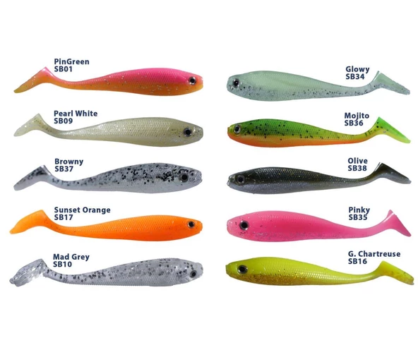 Fujin Duck Tail 9cm Silikon Balık - Resim 2