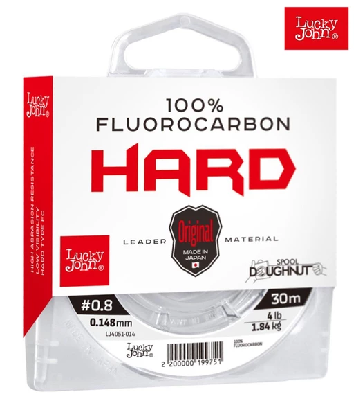 Lucky John Fluorocarbon Hard 30m Misina - Resim 2