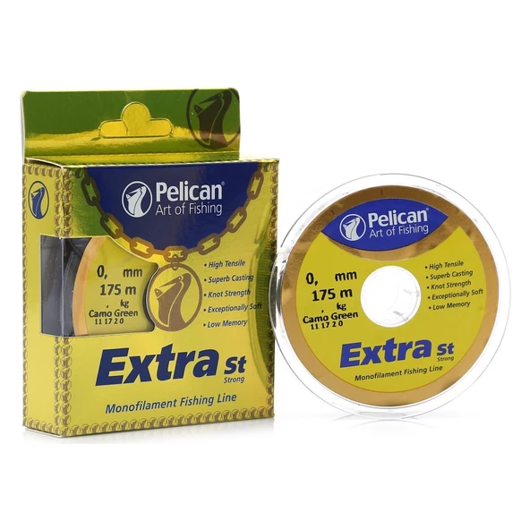 Pelican Extra Strong 175 m Yeşil Misina ürün görseli 1
