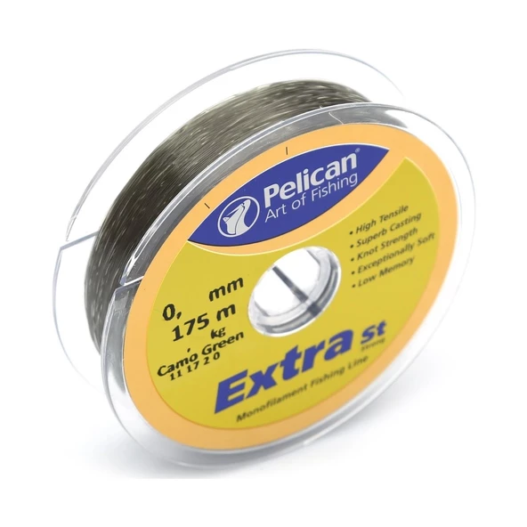 Pelican Extra Strong 175 m Yeşil Misina - Resim 2