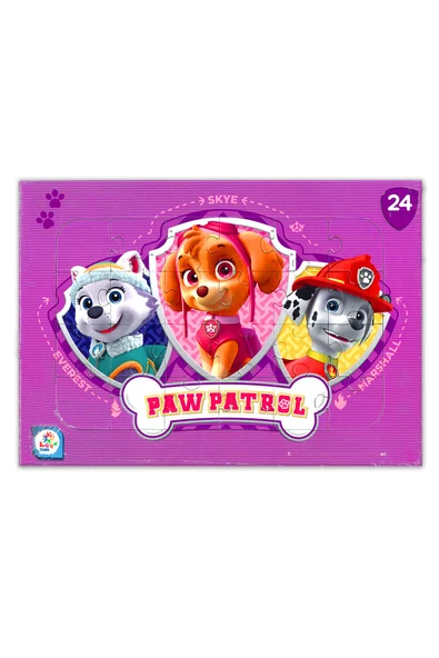 Laço Kids Paw Patrol (Pençe Devriyesi) 24 parça Frame Puzzle/Yapboz ürün görseli 1