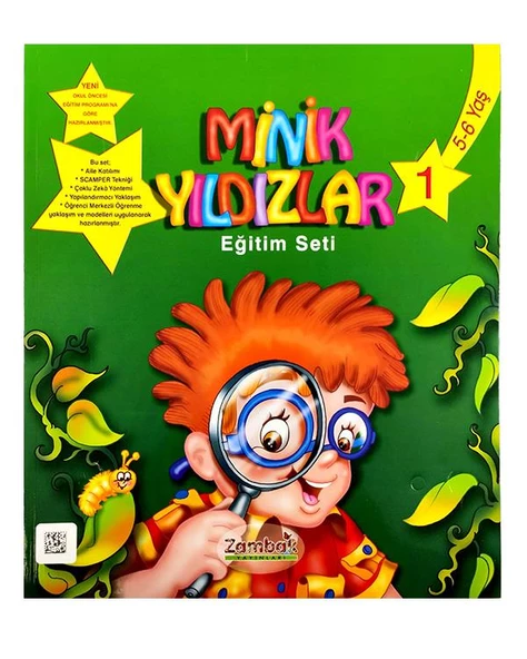 5-6 Yaş Minik Yıldızlar Okul Öncesi Eğitim Seti ürün görseli 1