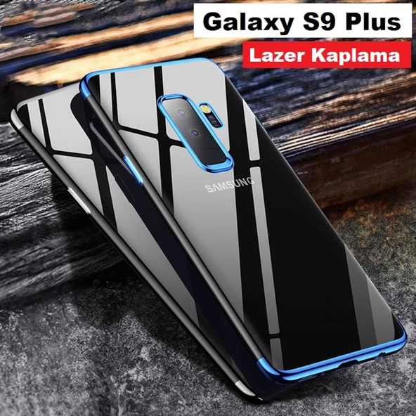 Samsung Galaxy S9 İnce Köşeleri Renkli Şeffaf Kılıf ürün görseli 1