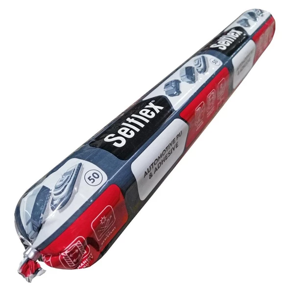 Selflex PU 50 Poliüretan Sosis Mastik 600 ml Gri ürün görseli 1