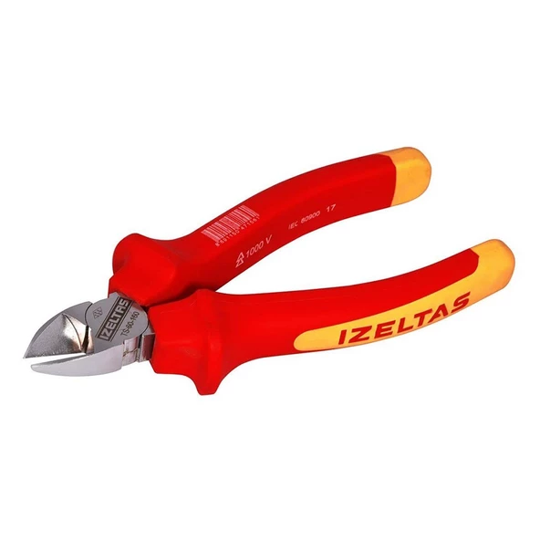 İzeltaş 1000v İzoleli Elektrikçi Yan Keski 180mm - 3700166180 ürün görseli 1
