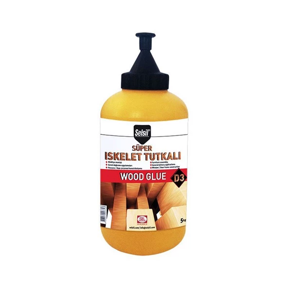 Selsil Süper Iskelet Tutkalı Wood Glue 1 Kg ürün görseli 1