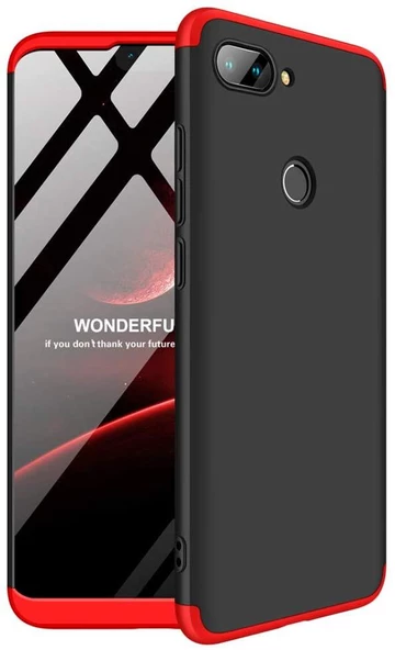 Xiaomi Mi 8 Lite Kılıf Zore Kamera Korumalı 360 Tam Koruma Ays ürün görseli 1