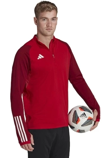 Adidas Tiro23 C Tr Top Erkek Futbol Uzun Kollu Antrenman Üstü Hı3050 Kırmızı ürün görseli 1