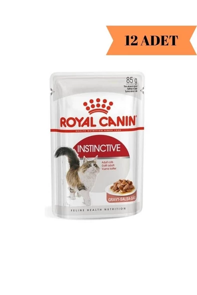Royal Canin®  Instinctive Gravy Yetişkin Kedi Yaş Maması 85 Gr*12 ürün görseli 1
