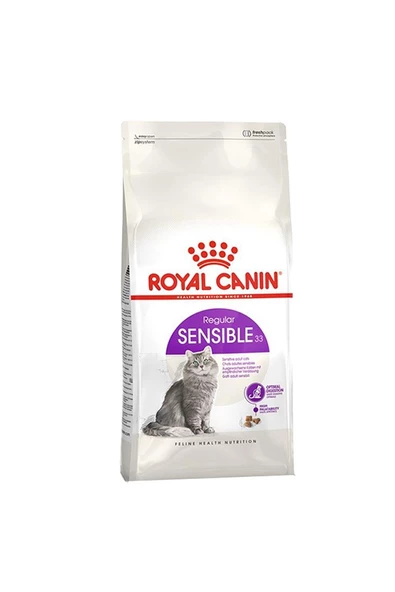 Royal Canin® Sensible 33 Hassas Sindirimi Destekleyici Yetişkin Kedi Maması 4 Kg ürün görseli 1