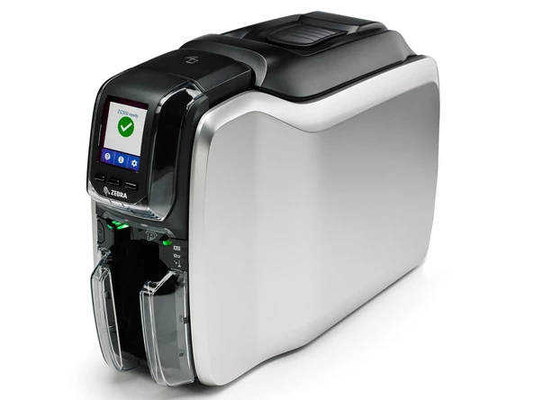 Zebra Zc300 (ZC32) Çift Yüz Baskılı Pvc  Kart Yazıcı 300DPI Usb+Ethernet ürün görseli 1