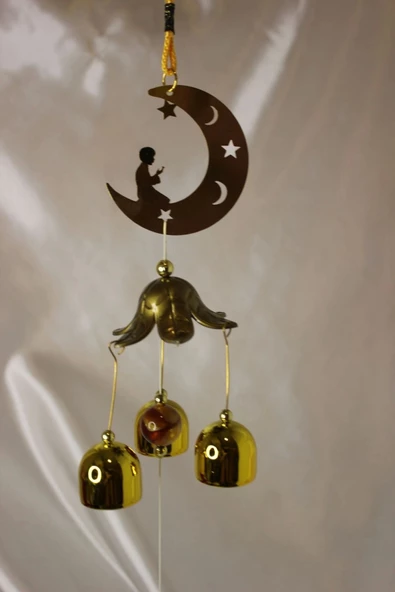 Deprem Zili Çanı Rüzgar Çanı Zili Feng Shui Yin Yang Ay Dede ürün görseli 1