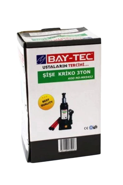 Bay-tec Şişe Kriko 3 Ton - Resim 3