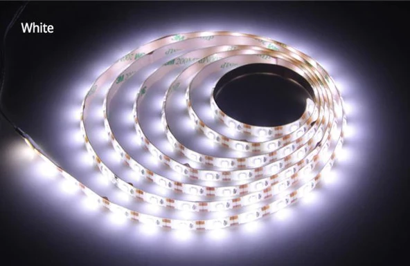 Azemax Usb Sensörlü Şerit LED/3 metre/Beyaz - Resim 6