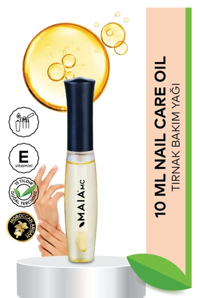 Tırnak Bakım Yağı Argan Yağı Ve E Vitamini 10 ml ürün görseli 1