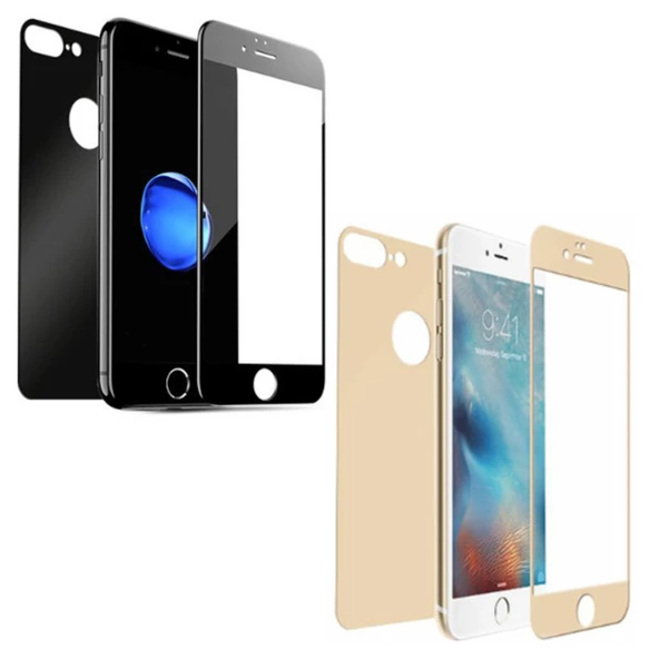 Bufalo iPhone 7 Plus / 8 Plus Ekran Koruyucu ÖN+ARKA Kavisli Tam Kaplayan ürün görseli 1