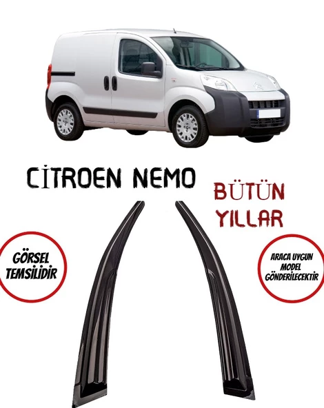 Citroen Nemo Cam Rüzgarlığı 2-li Tüm Yıllar ürün görseli 1