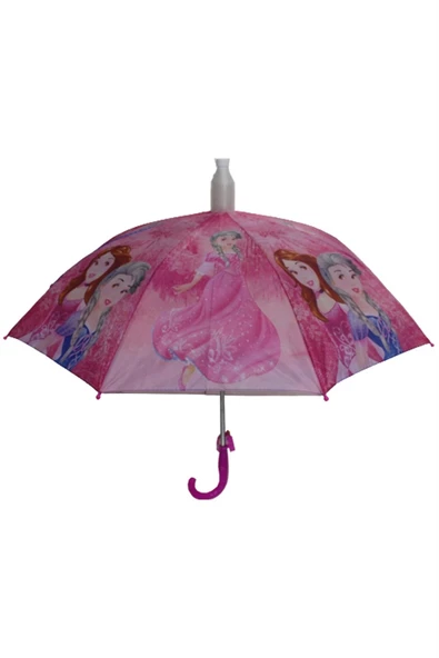 Marlux Bardaklı Korumalı Kız Çocuk Pembe Baskılı Şemsiye M21MARC70R001 ürün görseli 1