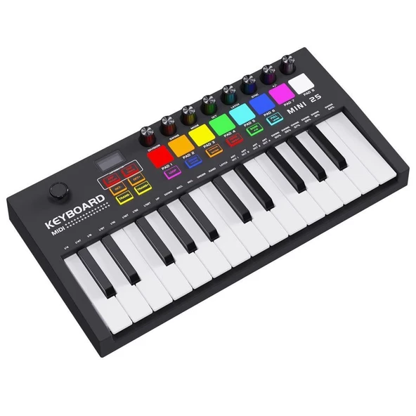 Jwin JMD-25K 25 Tuşlu Elektronik MIDI Klavye ürün görseli 1
