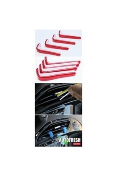 Klips Araba Mandal Koku 4 Paket (16 Adet) - Resim 4